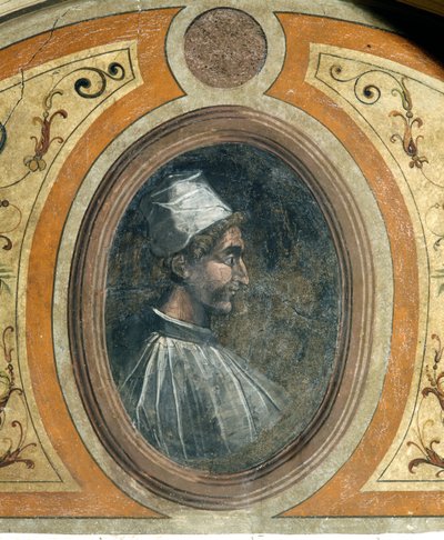 Portrait of a man, Camera della Fama, 1548 by Giorgio Vasari